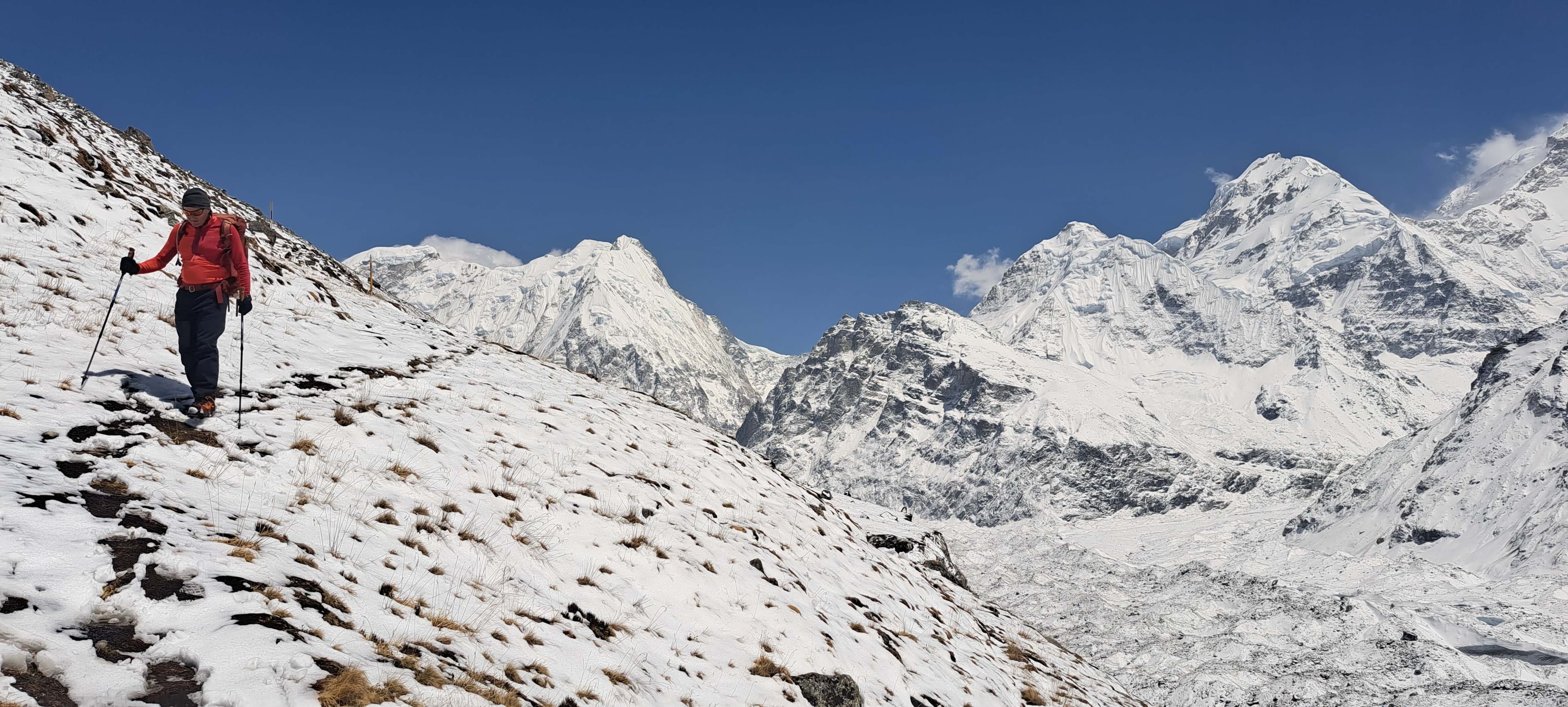 Trek 8586 journeying through the awe-inspiring Kanchenjunga Region