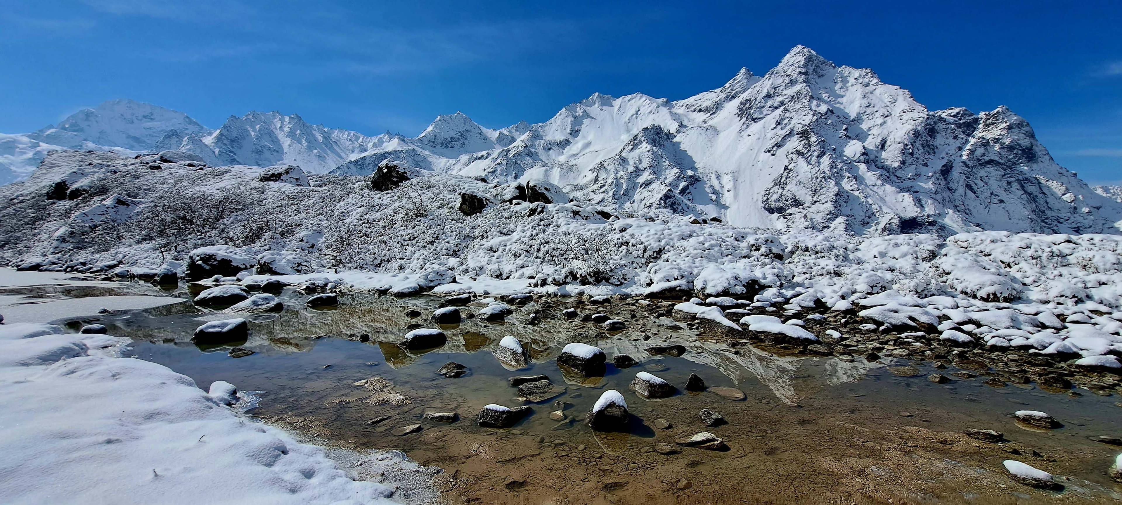 Trek 8586 exploring the Everest Region, heading to the world-renowned Everest Base Camp