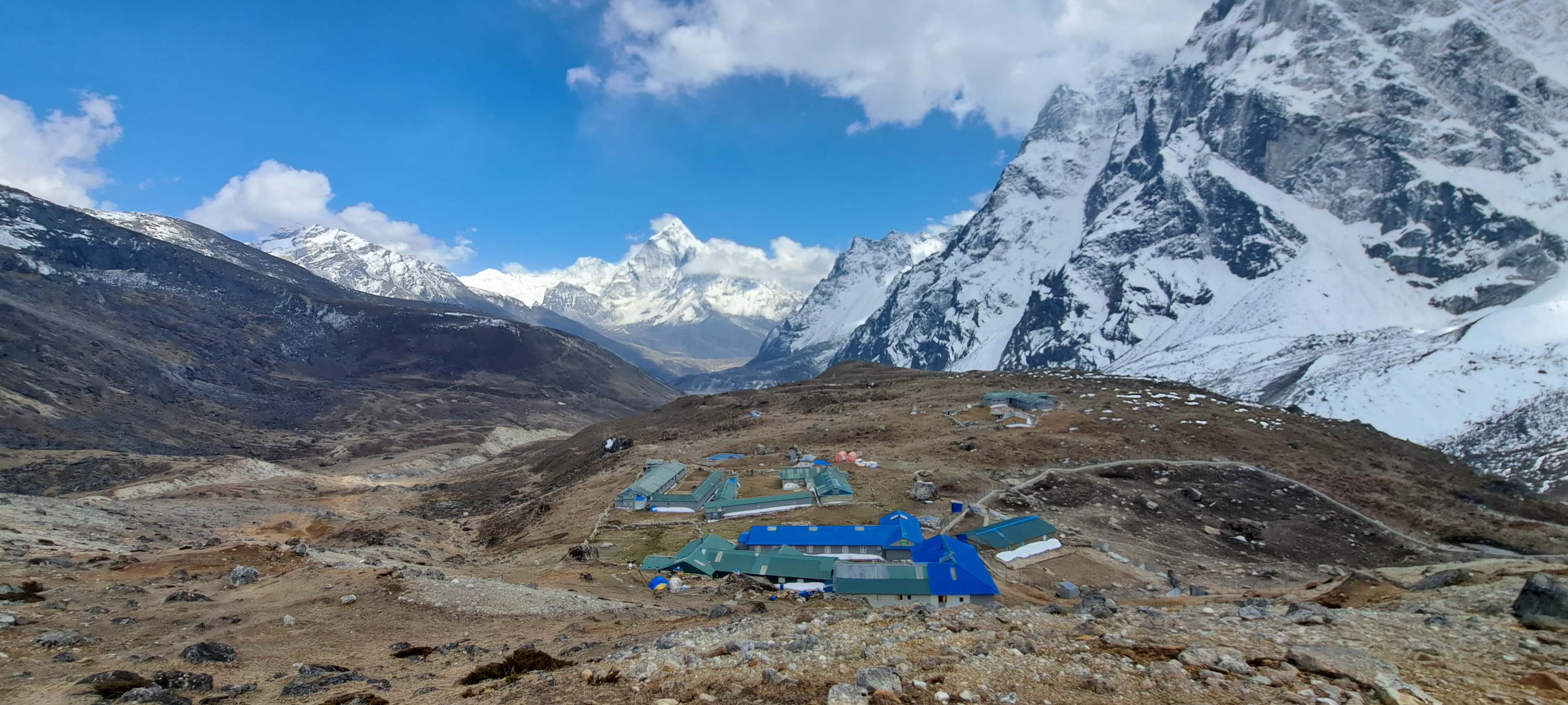 Everest Region Trekking journey on Trek 8586, experiencing Everest Base Camp