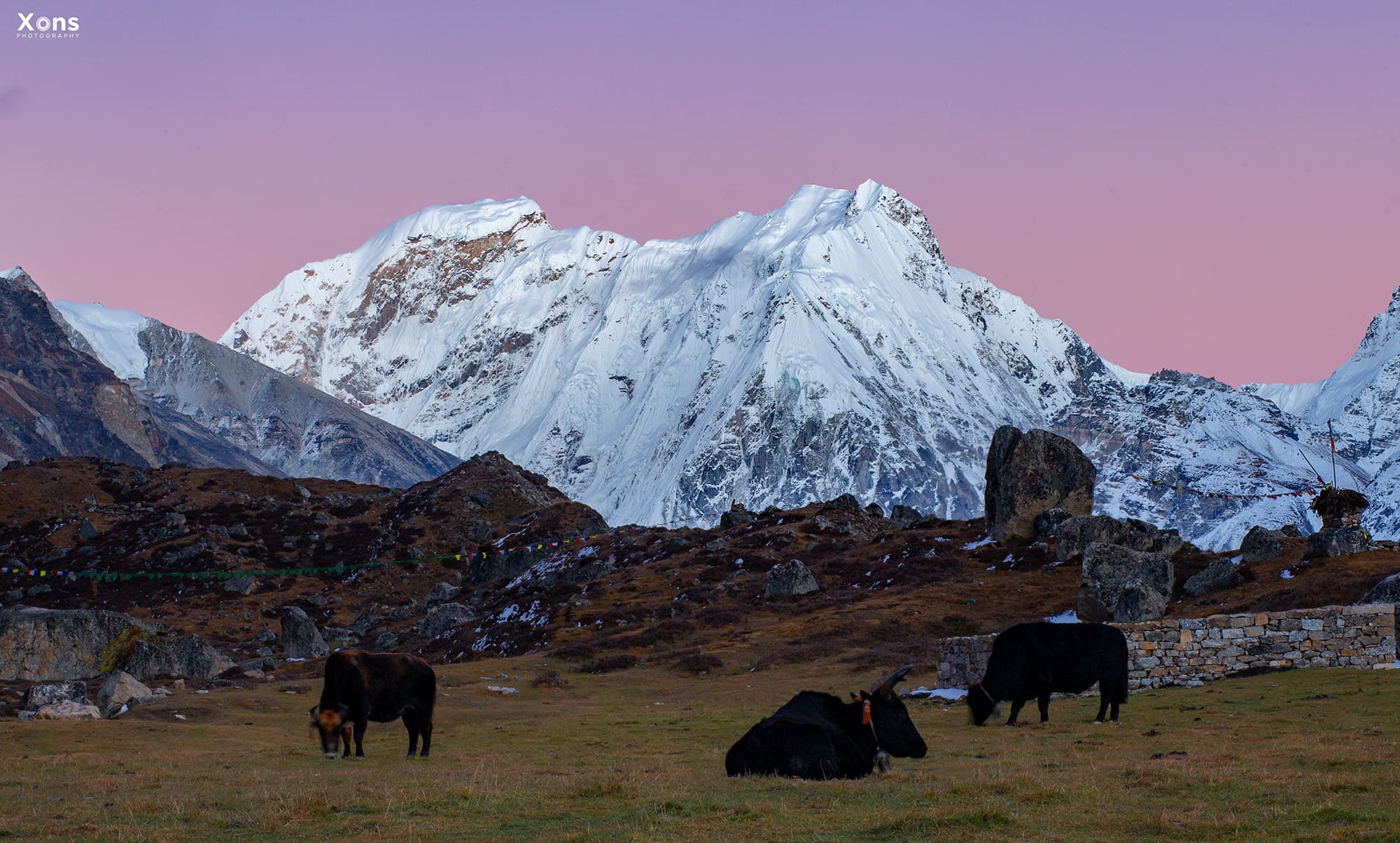 Scenic mountain view in the Kanchenjunga Region, showcasing the majestic peaks and breathtaking landscapes, perfect for trekkers seeking adventure in Eastern Nepal.