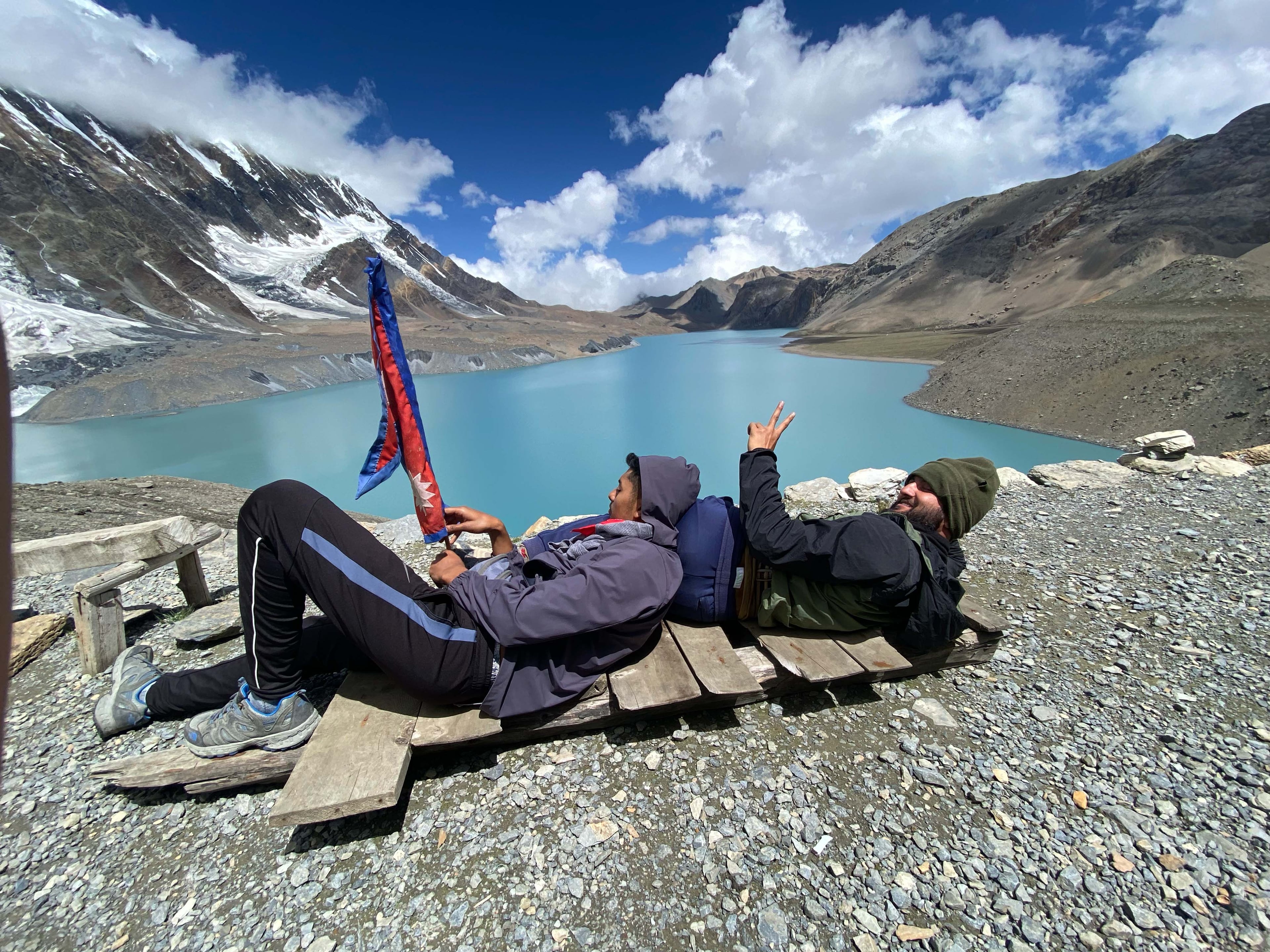 Tilicho Trek crossing Thorangla Pass, Annapurna Trek adventure on Trek 8586